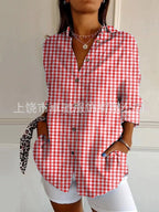 Kiki - Chic Linen button-down shirt