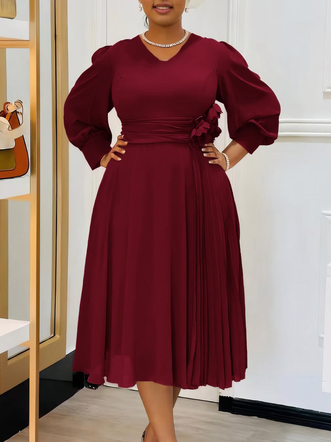 Leya™ Elegant Breathable Wide Chic Dress