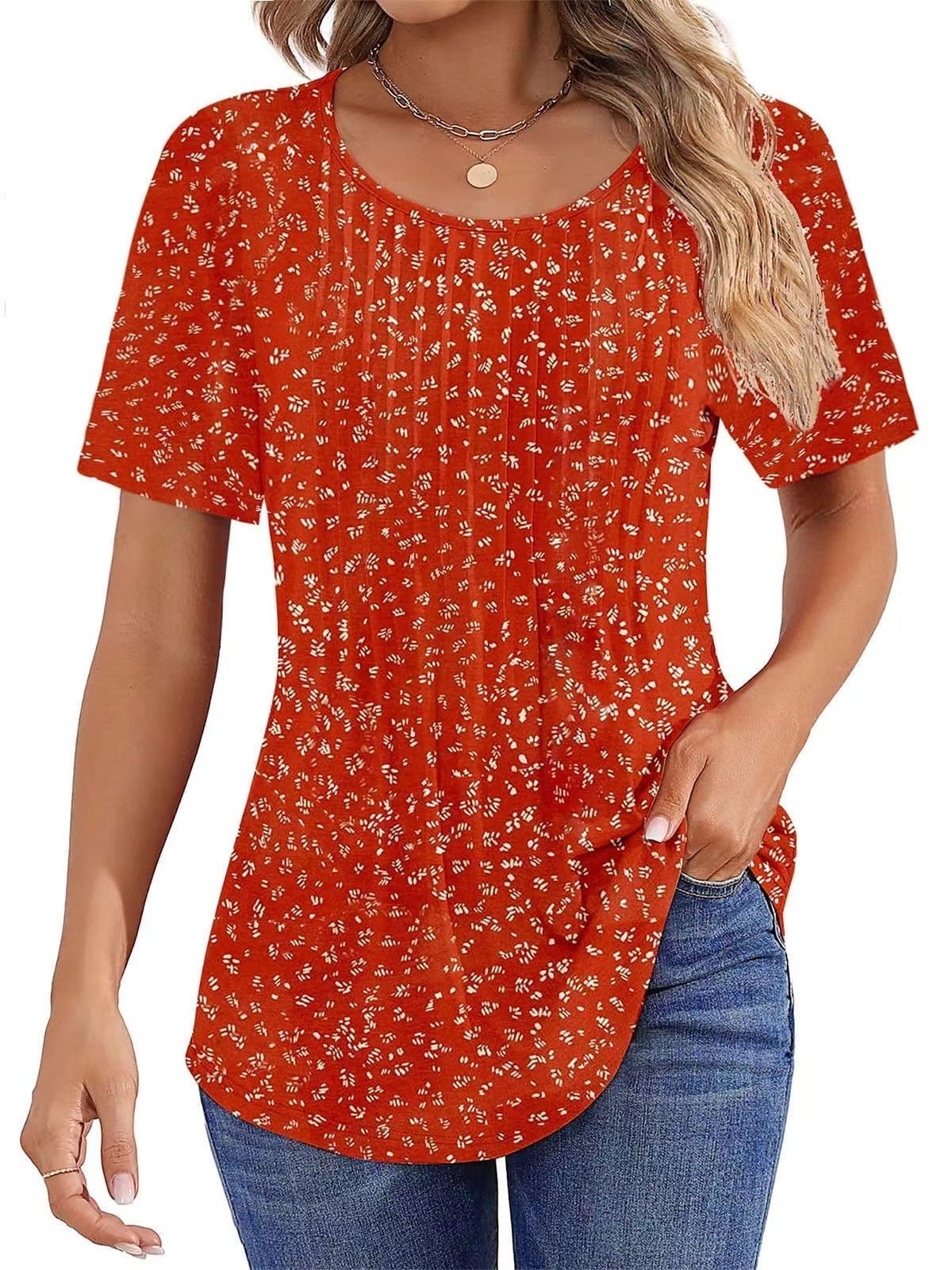 Kira - Short sleeve Floral Shirt
