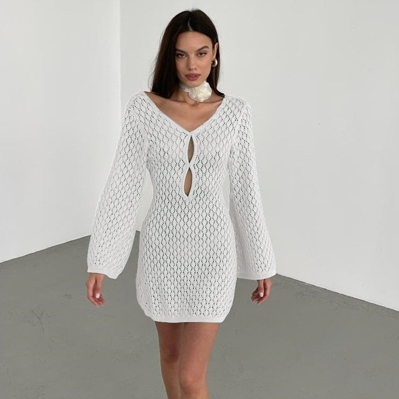 Short Coastal Knitted Dress
