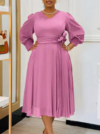 Leya™ Elegant Breathable Wide Chic Dress