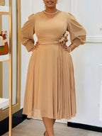 Leya™ Elegant Breathable Wide Chic Dress