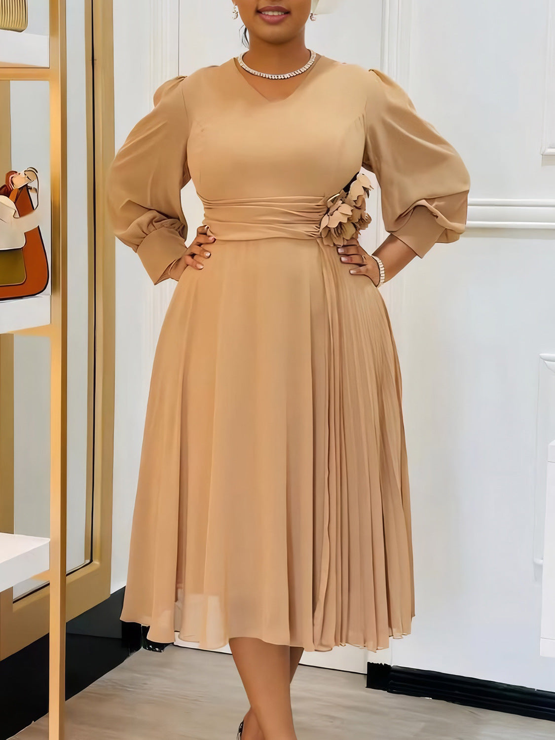 Leya™ Elegant Breathable Wide Chic Dress