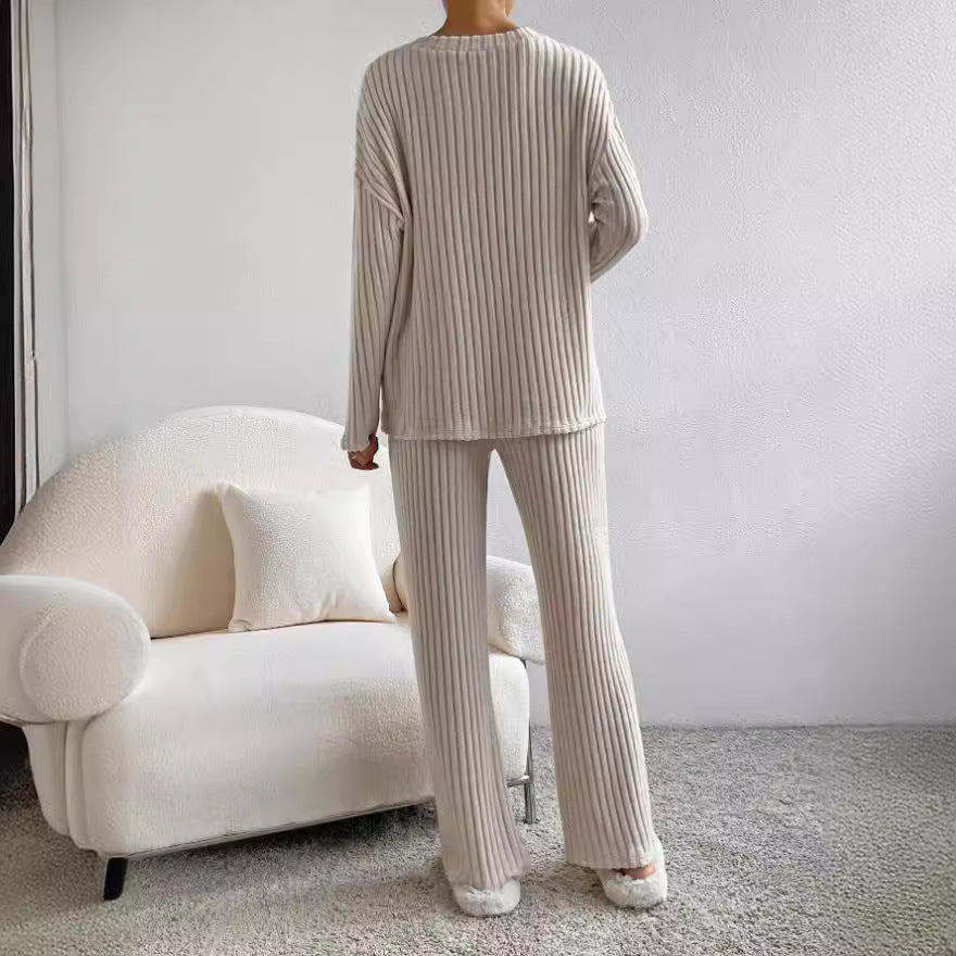 Ribbed Knit Set Spring – Effortless Everyday Style
