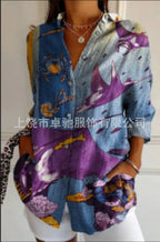 Kiki - Chic Linen button-down shirt