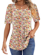 Kira - Short sleeve Floral Shirt