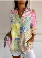Kiki - Chic Linen button-down shirt