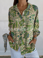 Kiki - Chic Linen button-down shirt