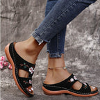 Sandalias ortopédicas cómodas Flora™