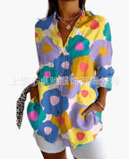 Kiki - Chic Linen button-down shirt
