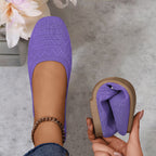 Flatsy™ Foldable Orthopedic knitted flats