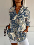 Kiki - Chic Linen button-down shirt