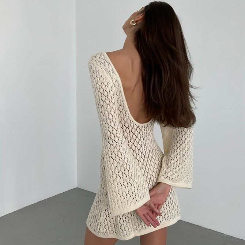 Short Coastal Knitted Dress