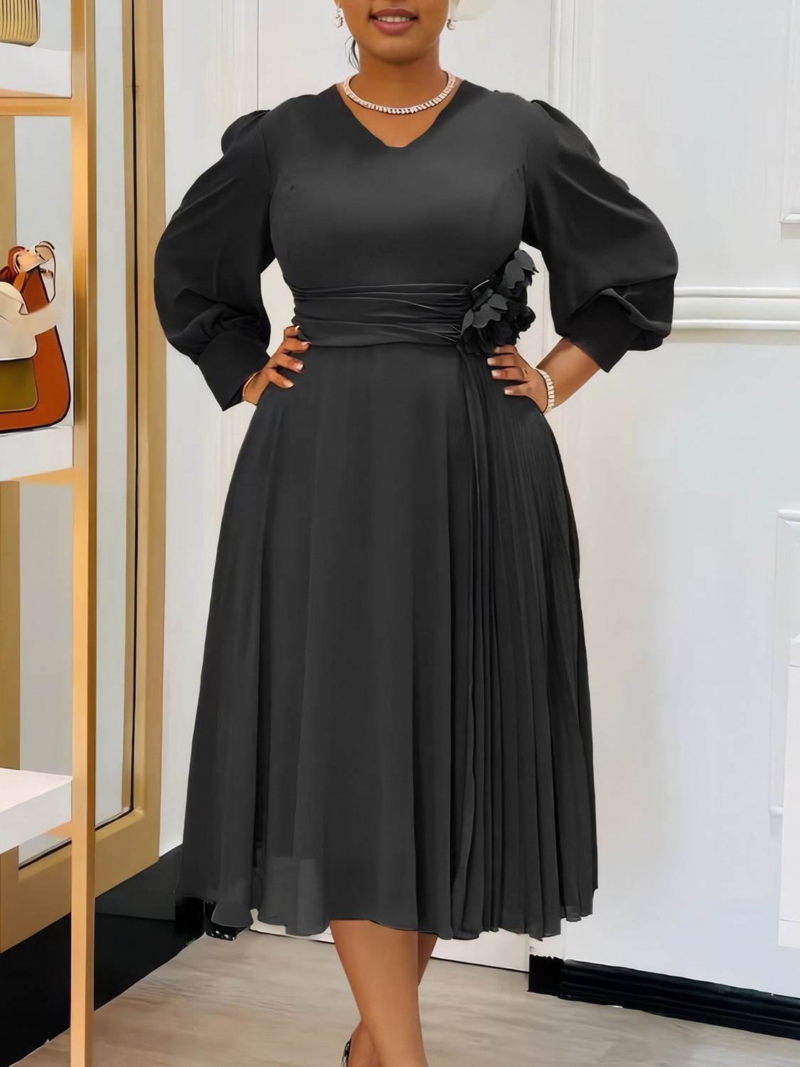 Leya™ Elegant Breathable Wide Chic Dress