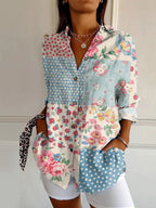 Kiki - Chic Linen button-down shirt