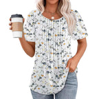 Kira - Short sleeve Floral Shirt